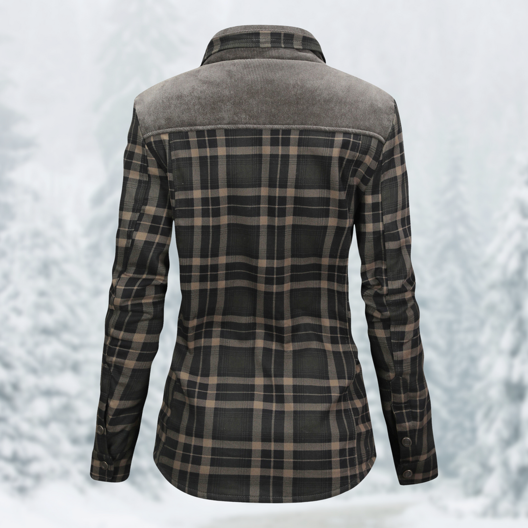 Drune | Flanell-Wanderjacke für Frauen
