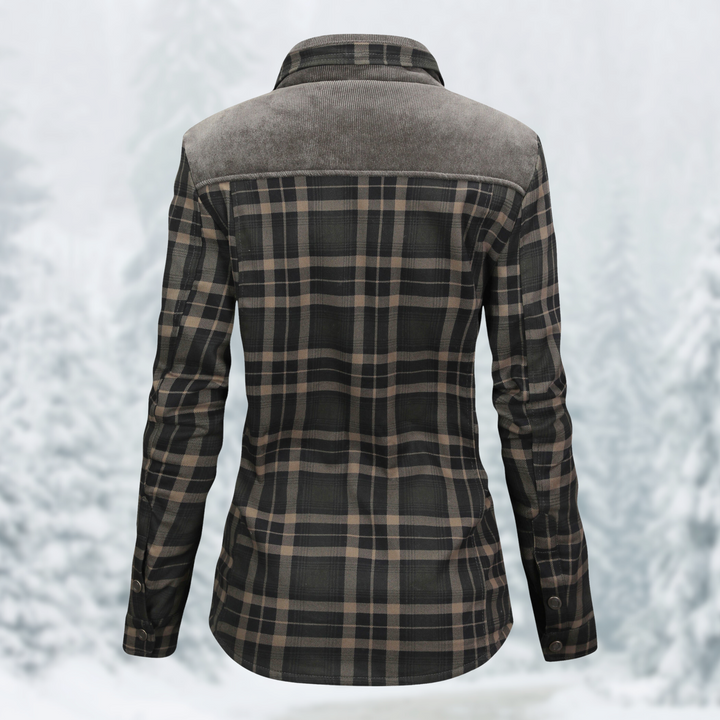 Drune | Flanell-Wanderjacke für Frauen