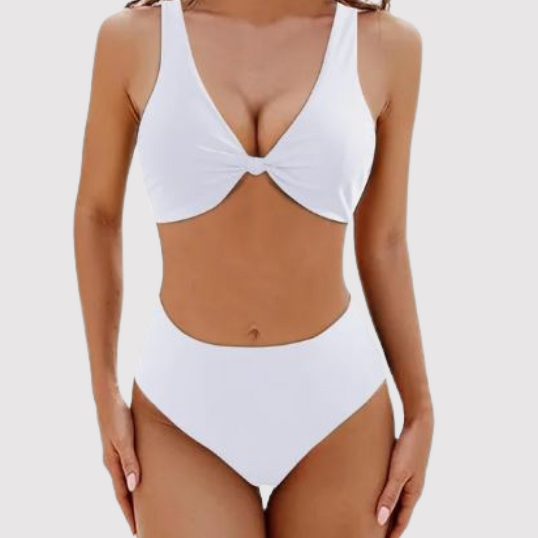 Drune | Tiefe V-Neck Badeanzug für Frauen Livia