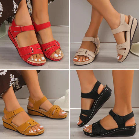 Drune | Sommer Sandalen - Elegantes Aussehen - Umweltfreundliche Materialien