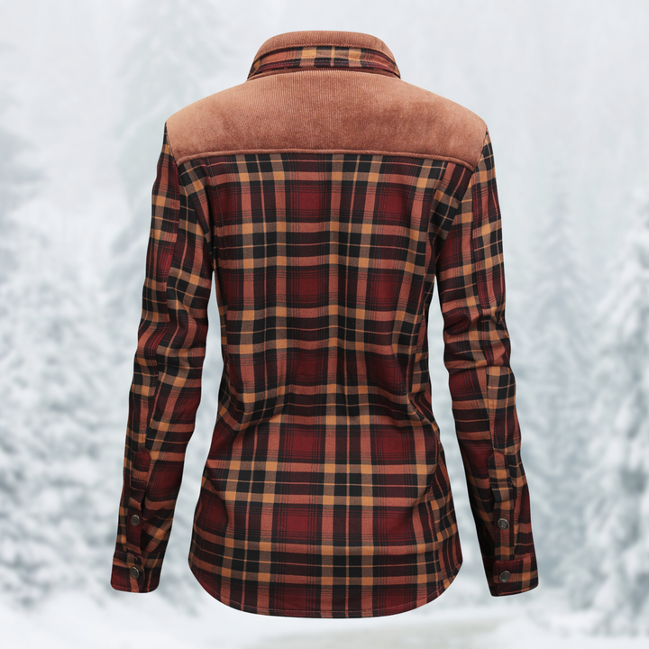 Drune | Flanell-Wanderjacke für Frauen