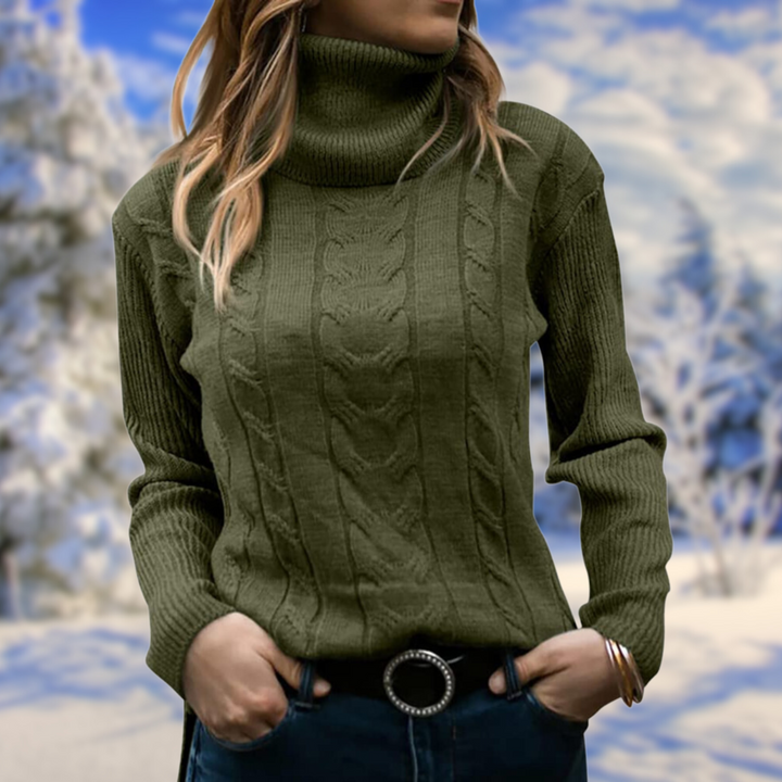 Drune | Rollkragenpullover Mit Schlichtem Stil