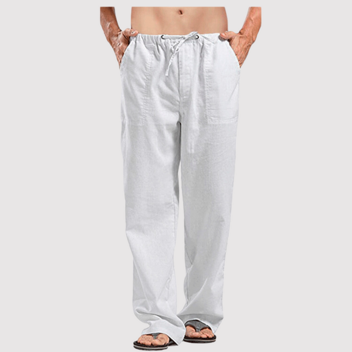 Drune | Herren Baumwoll Leinen Hose
