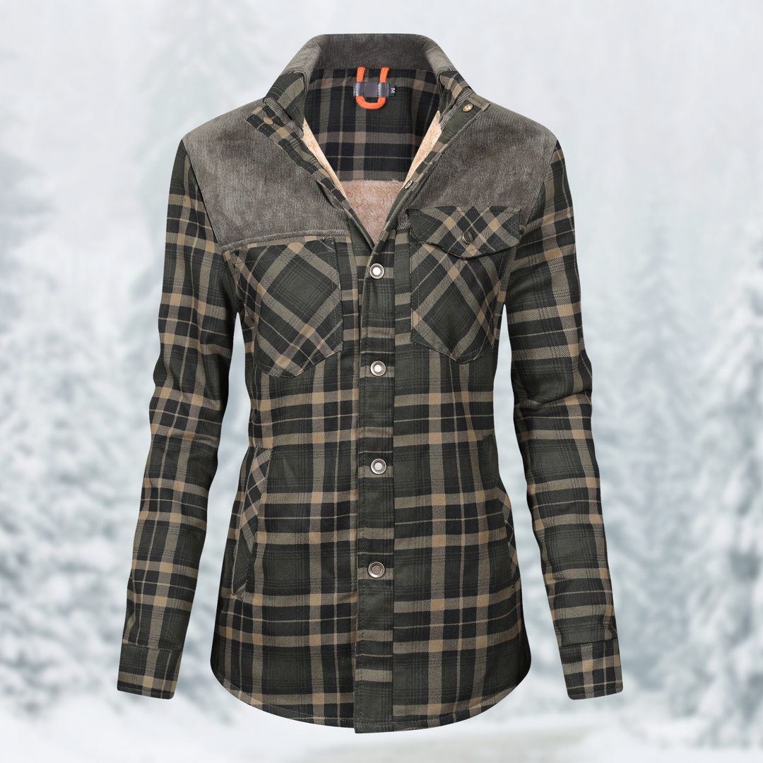 Drune | Flanell-Wanderjacke für Frauen