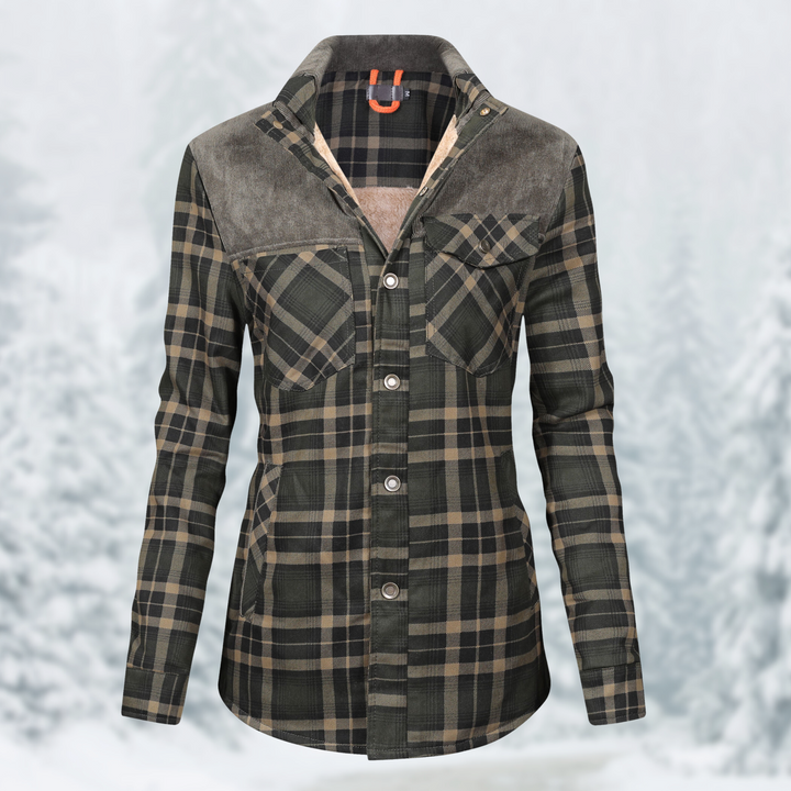 Drune | Flanell Wanderjacke für Frauen