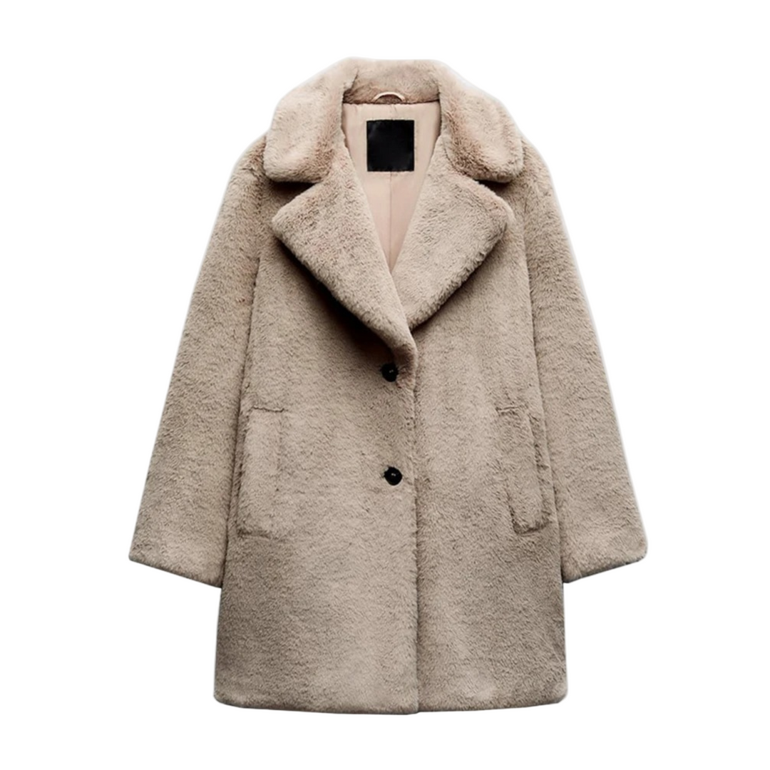 Drune | Damen Teddyjacke Warmer Winterstil