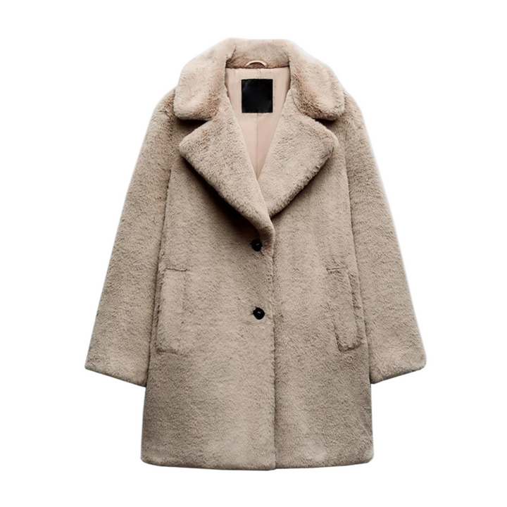 Drune | Damen Teddyjacke Warmer Winterstil