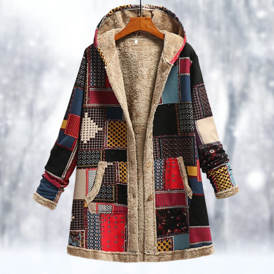 Drune | Lange Fleecejacke Mit Gemütlicher Kapuze