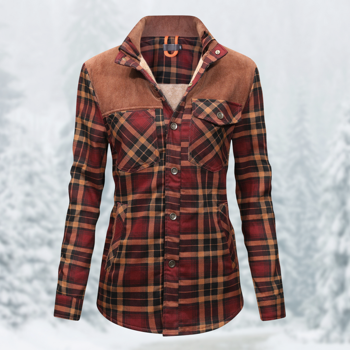 Drune | Flanell-Wanderjacke für Frauen