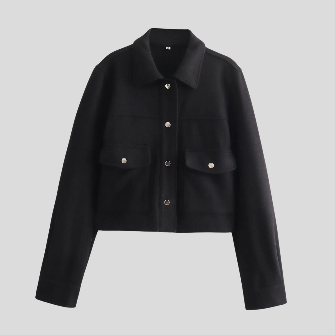 Drune | Damen Button Langarmmantel