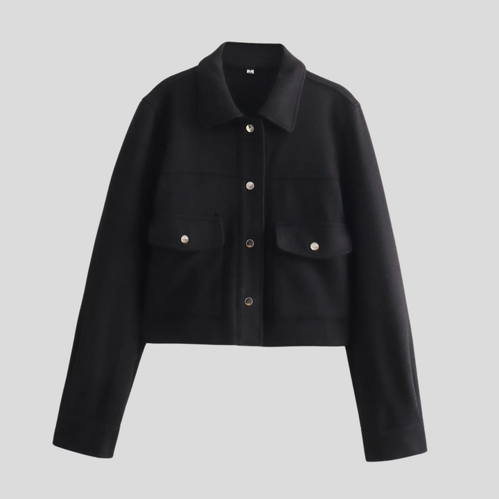 Drune | Damen Button Langarmmantel
