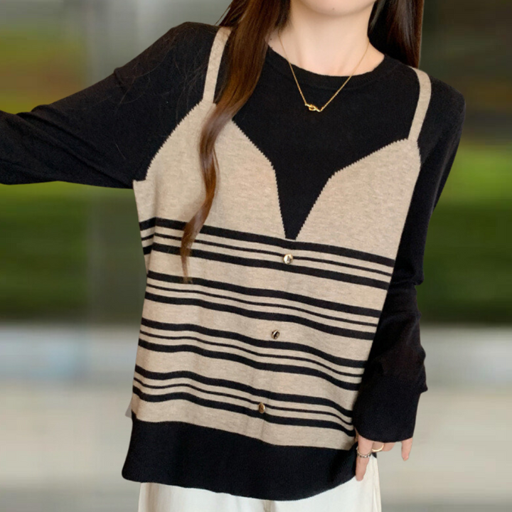 Drune | Modischer Strickpullover für Frauen