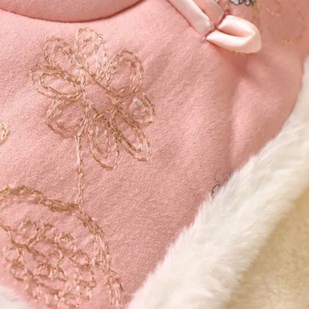 Drune | Warme Blumenjacke für Damen