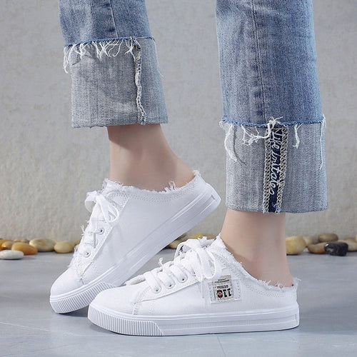 Modische slip-on sneakers für frauen Drune