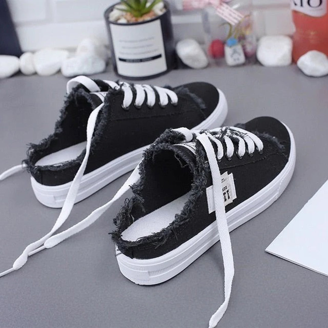 Modische slip-on sneakers für frauen Drune