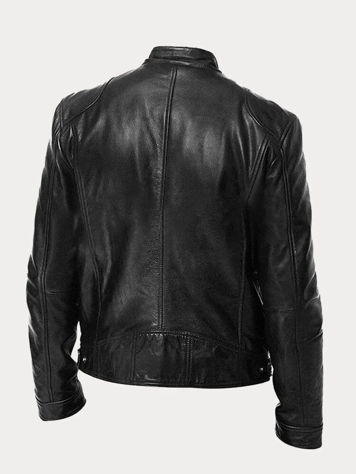 Herren Jacke mit Innenfutter, Taschen und verstellbaren Bündchen – Freizeit- und Alltagsjacke
