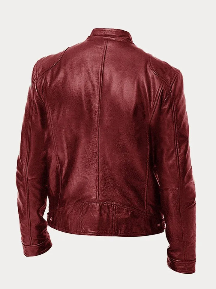 Drune | Lässige Lederjacke: Zeitloser Stil und Komfort