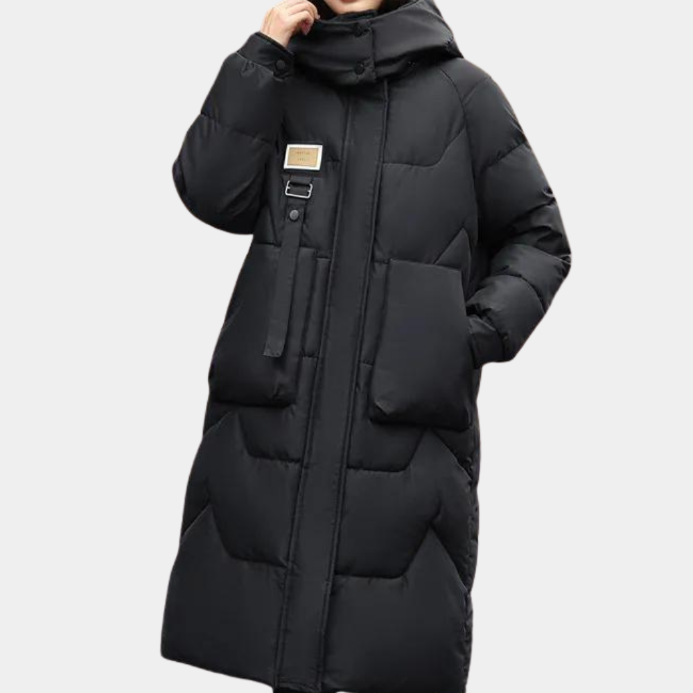 Drune | Winterjacke mit Kapuze für Damen