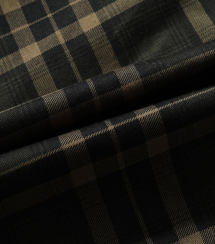 Drune | Warme Flanell-Winterjacke für Herren mit Stehkragen