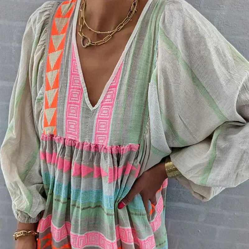 Drune | Bohemien Vivre Maxi-Kleid