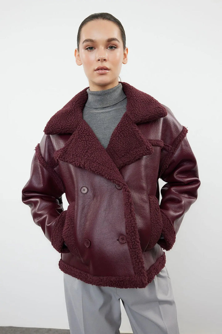 Drune | Jacke aus Kunstleder