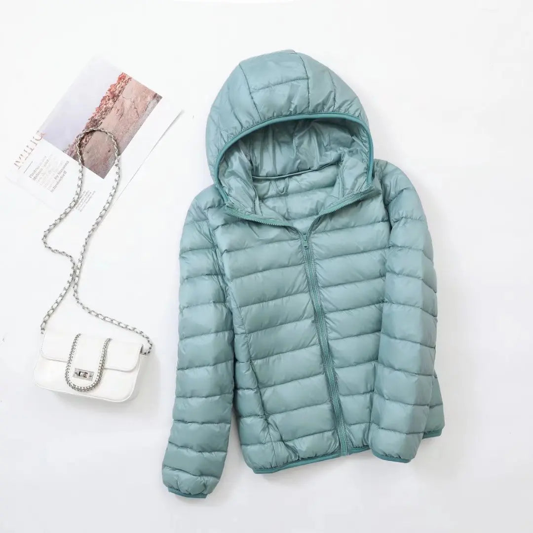 Drune | Kapuzen Daunenjacke Spezielle Winter