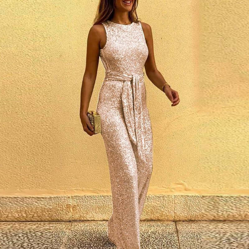 Drune | Jumpsuit mit Einem Schulterträger und Verstellbarem Bund