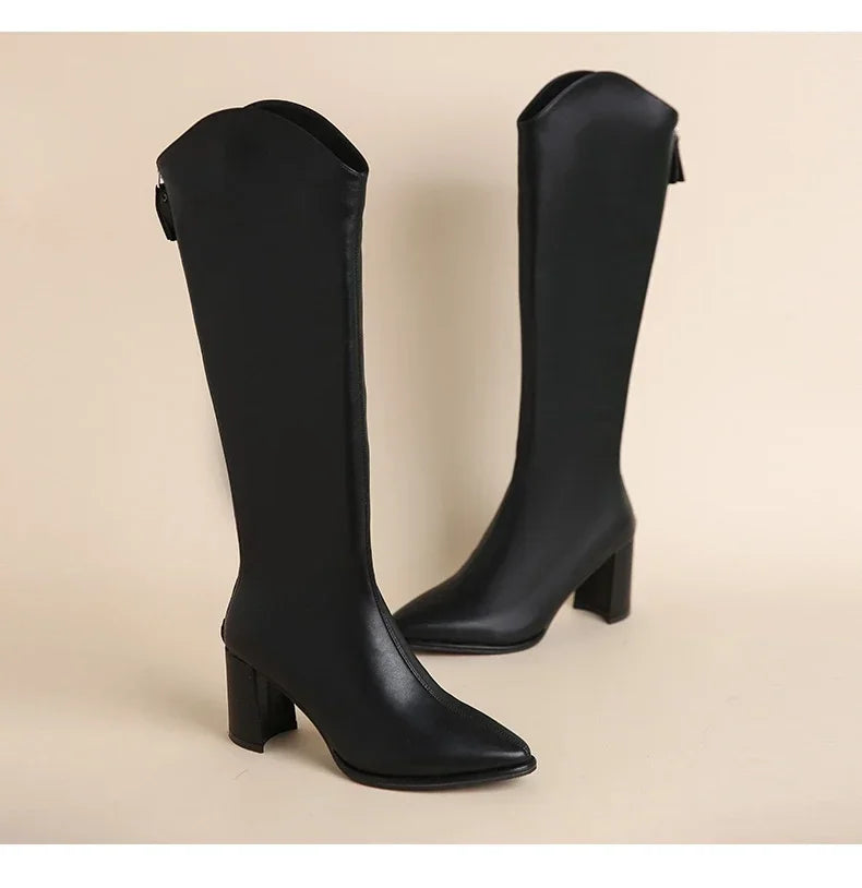 Drune | Stiefel mit dickem Absatz für zusätzlichen Komfort und Höhe