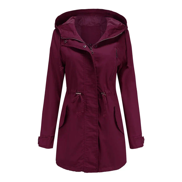 Drune | Baumwoll Trenchcoat Mit Kapuze