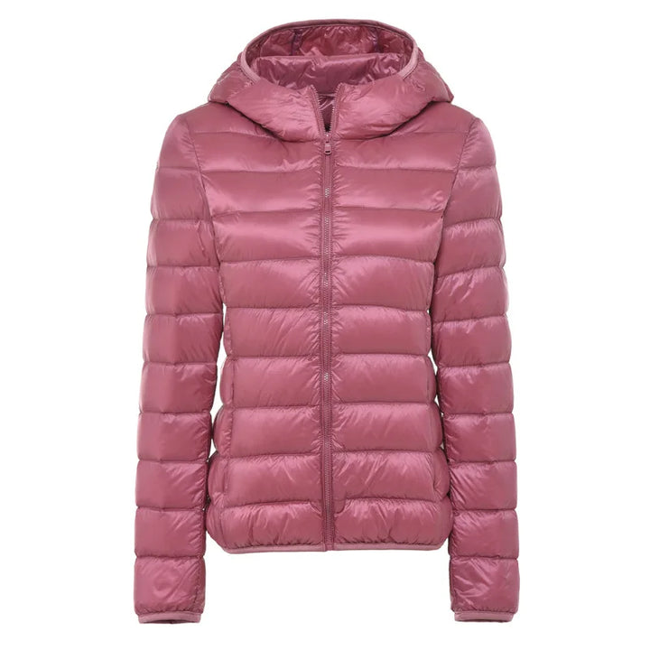 Drune | Steppjacke mit Kapuze - Leichte Übergangsjacke für Alltag und Outdoor