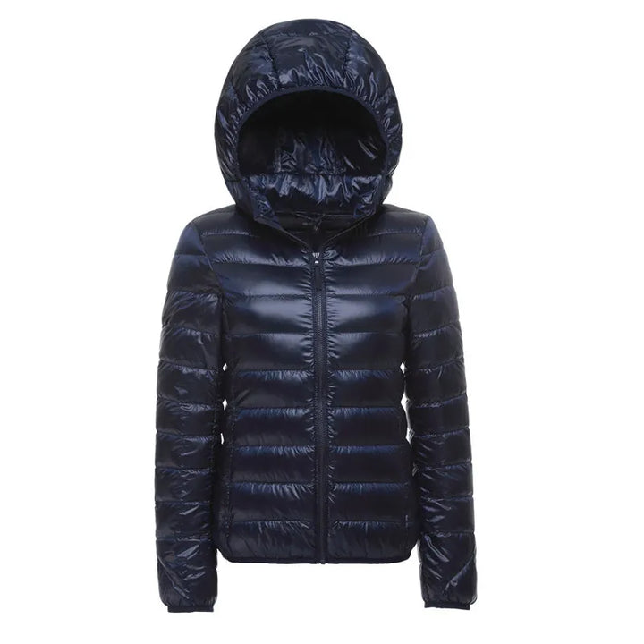 Drune | Steppjacke mit Kapuze - Leichte Übergangsjacke für Alltag und Outdoor