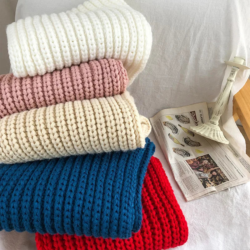 Drune | Gemütlicher Strickwollschal