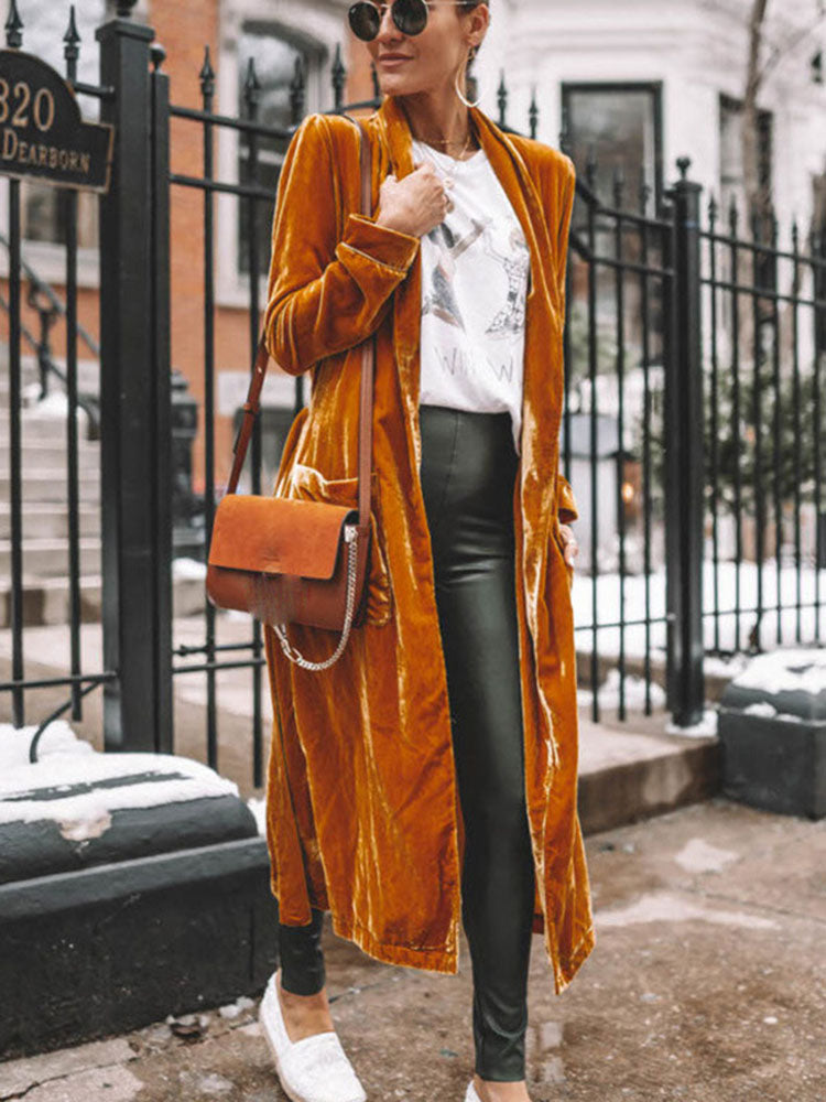 Drune | Uplifting My Way Kimono Jacke Aus Samt