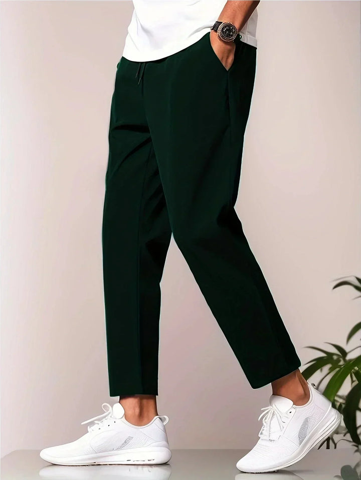 Drune | Verkürzte Freizeit Hose für Herren Eng & Vielseitig