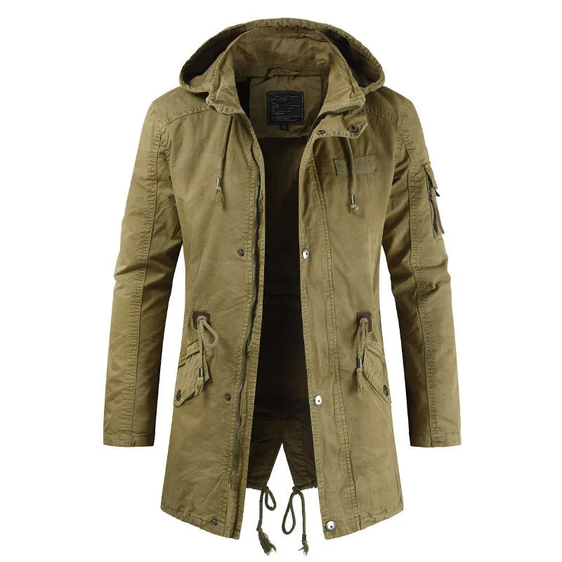 Drune | Herren-Winterjacke, mit Kapuze & isolierend