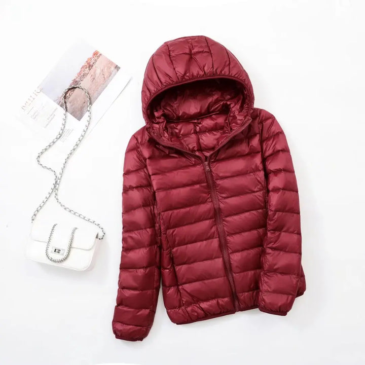 Drune | Kapuzen Daunenjacke Spezielle Winter