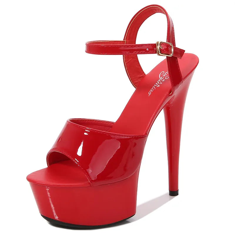 Drune | Linger Like A Tattoo Kiss Pump Sandalen