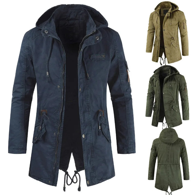 Drune | Herren-Winterjacke, mit Kapuze & isolierend