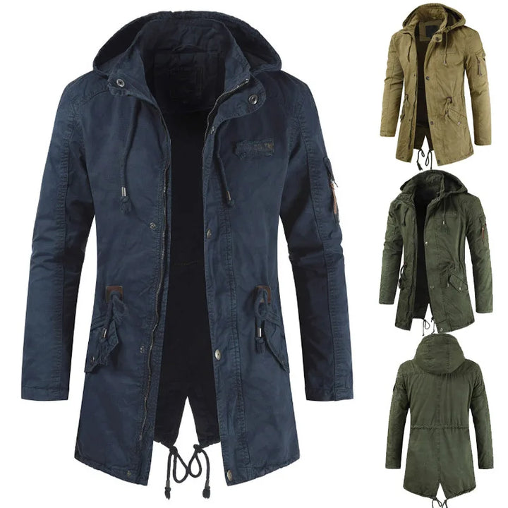 Drune | Herren-Winterjacke, mit Kapuze & isolierend