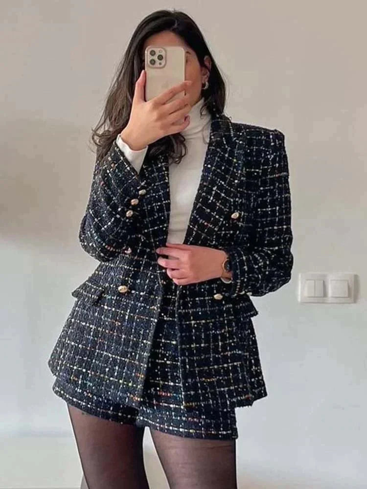 Drune - Damen Wollblazer Bekleidungsset