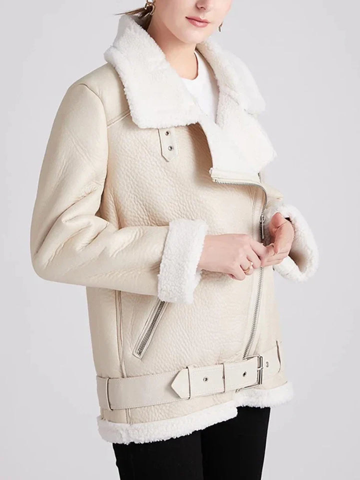 Drune - Dicke Faux-Lederjacke