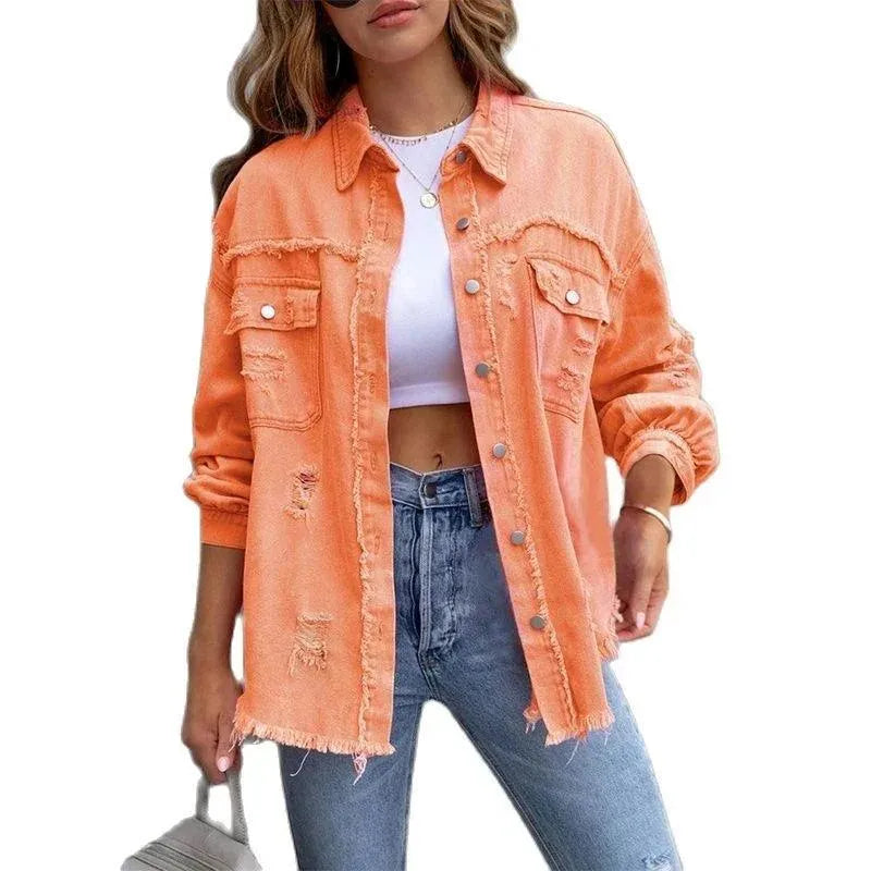 Drune | Übergroße Denim Jacke für Damen
