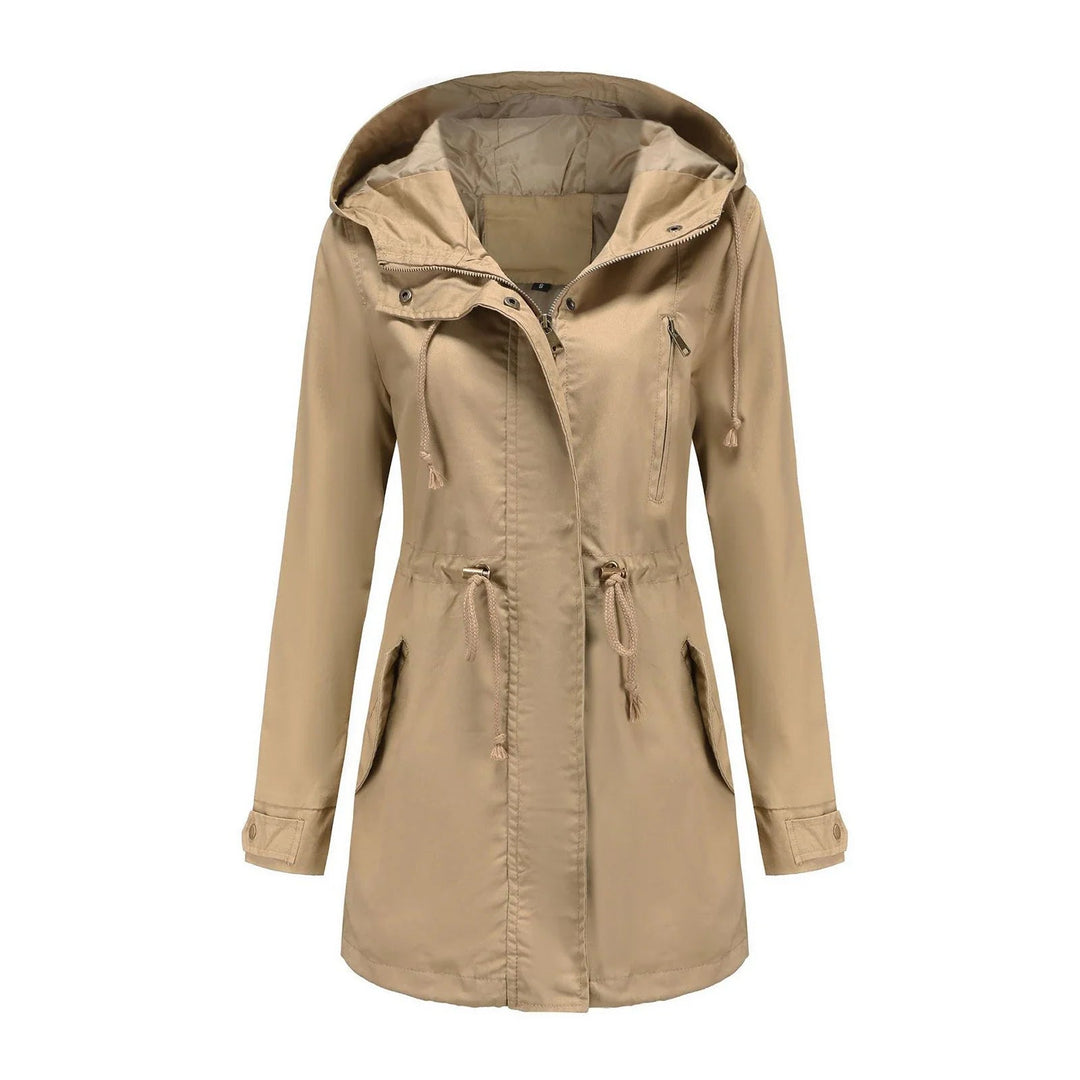 Drune Elegante Wasserdichte Outdoor Regenjacke Für Damen | Perfekt Für Outdoor-Aktivitäten