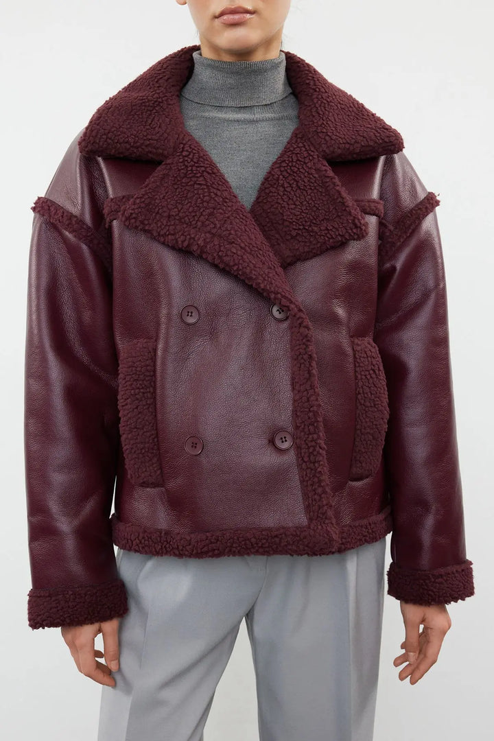 Drune | Jacke aus Kunstleder