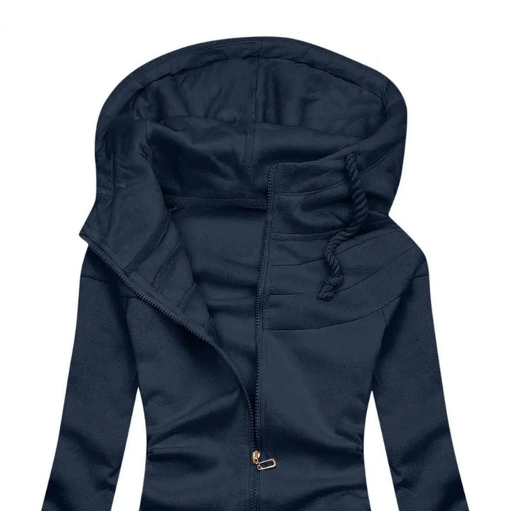 Drune | Lässiger Slim Fit Sweatshirt mit Kapuzenpullover