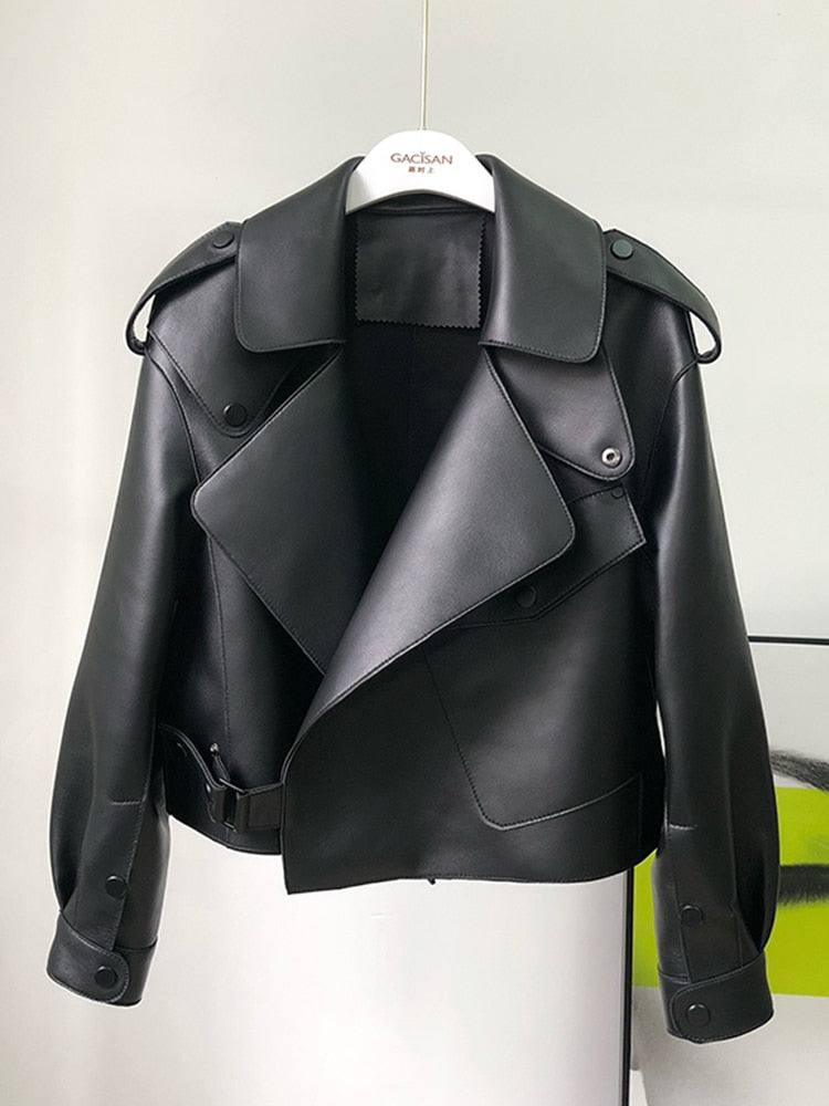 Drune | Trenchcoat aus Leder