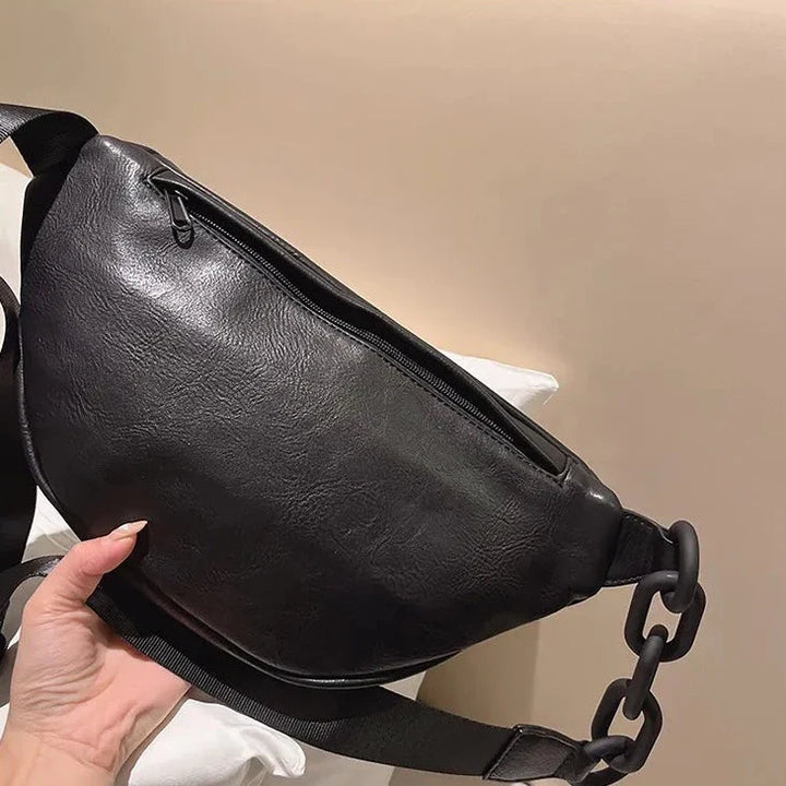 Drune - Leder-Brusttasche