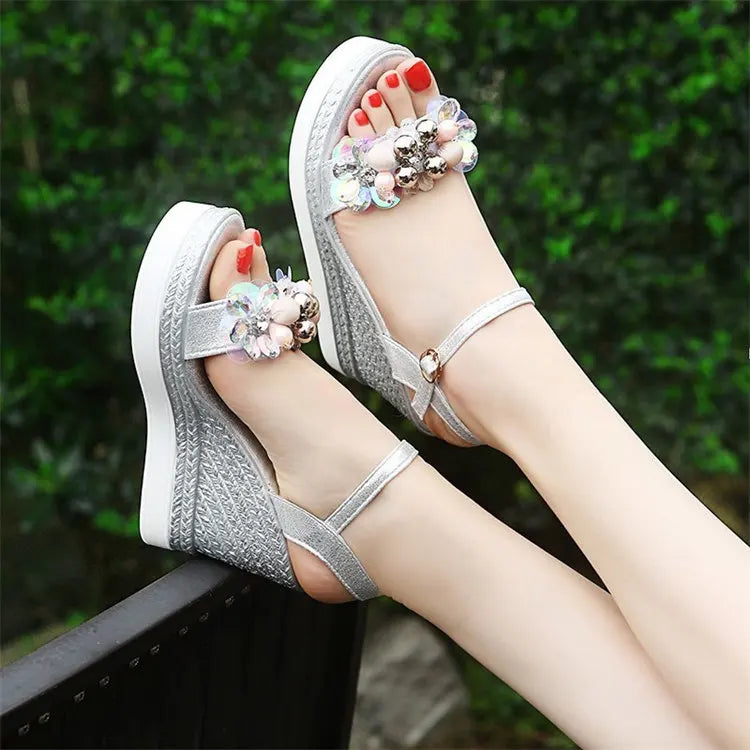 Drune | Better Off That Way Wedges Sandalen