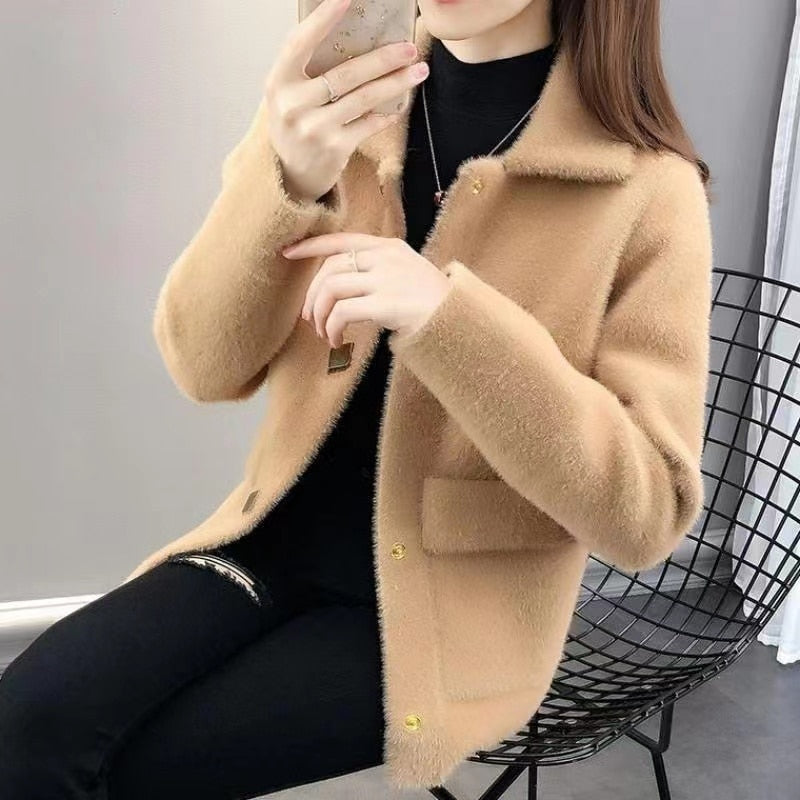 Drune | Damen Pelzjacke