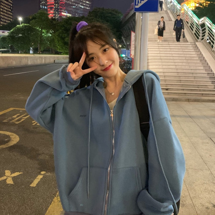 Drune | ZipHoodie Hoodie für Damen